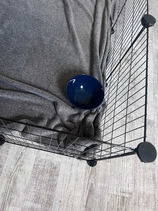 Duża klatka kojec wybieg dla świnki królika zwierząt modułowy NOWY