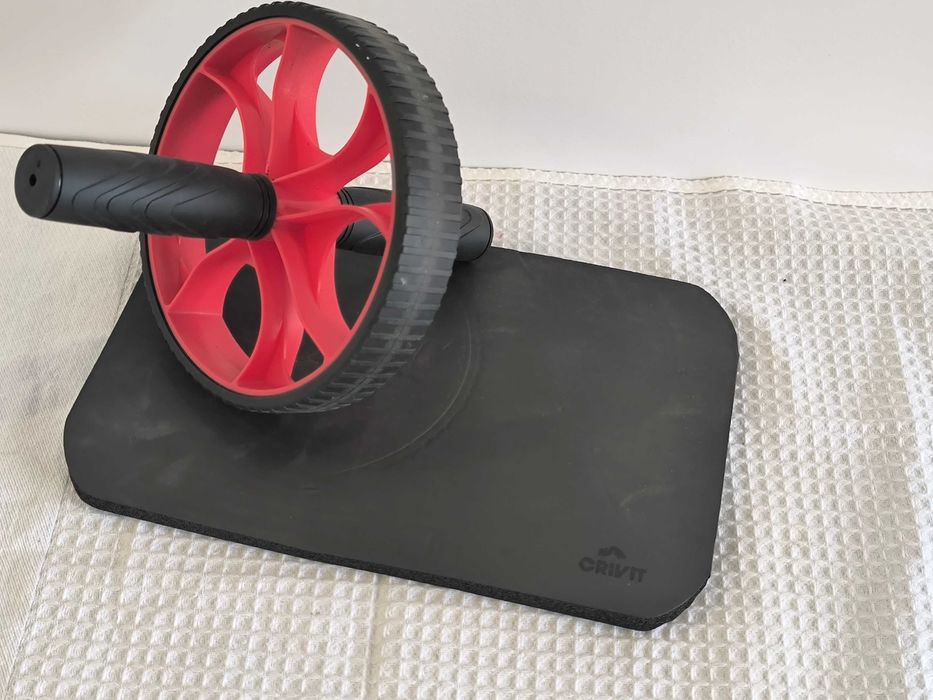 Roda de Exercícios / Roda Abdominal com Tapete Crivit