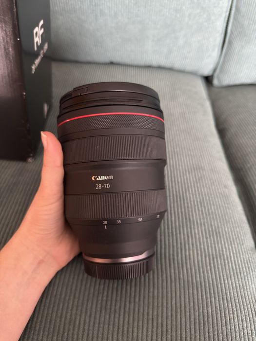 Lente cânon rf 28-70 mm f2