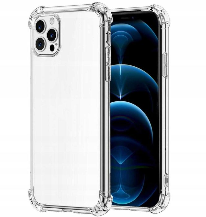 Etui Anti-Shock do iPhone 12 / iPhone 12 Pro + Szkło Hartowane