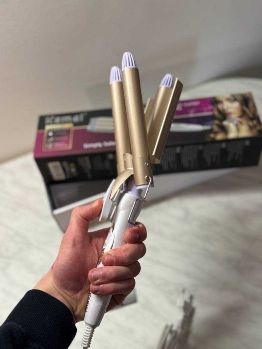 Lokówka Kemei z Powłoką Ceramiczną – Ochrona i Blask Włosów