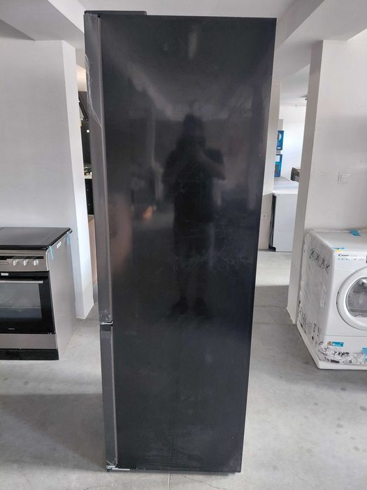 Lodówka Amica FK3706E.2DFZXC (D) Pełny No Frost 200cm Komora świeżości Czarny Inox