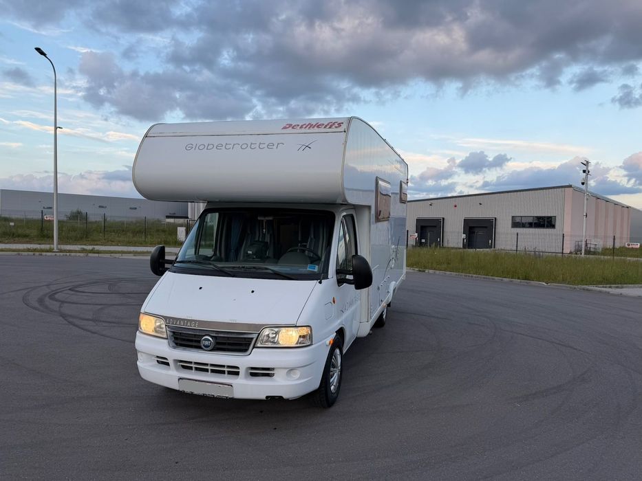 Fiat Ducato  Dethleffs ! Super Stan ! Klima ! 6 Osób ! 90tyś Przebiegu ! Alkowa !