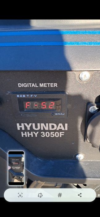 Генератор бензиновий  HYUNDAI HHY3050F