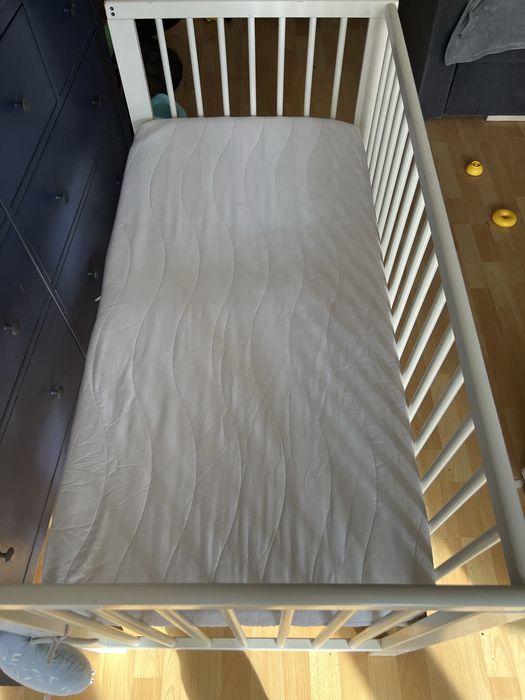 Łóżeczko dziecięce IKEA Gulliver 120x60 + materac
