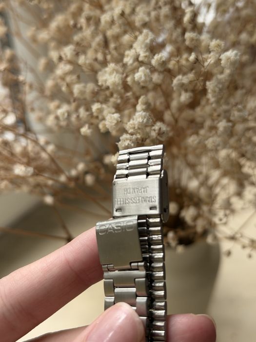 Casio retro białe A168