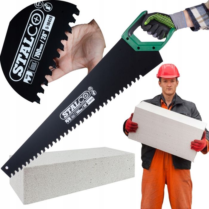 Piła Do Gazobetonu Cięcia Pustaków Beton Komórkowy Stalco 700 Mm S-184