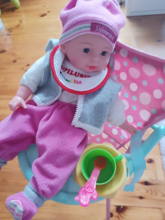 Krzesełko do karmienia dla lalek