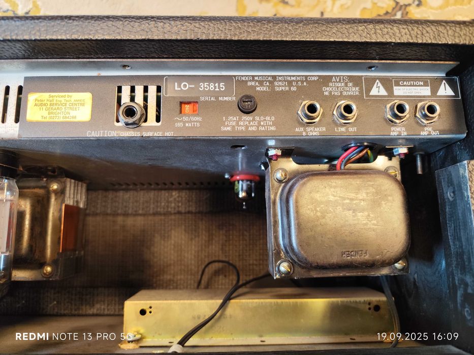 Fender Super 60 - head