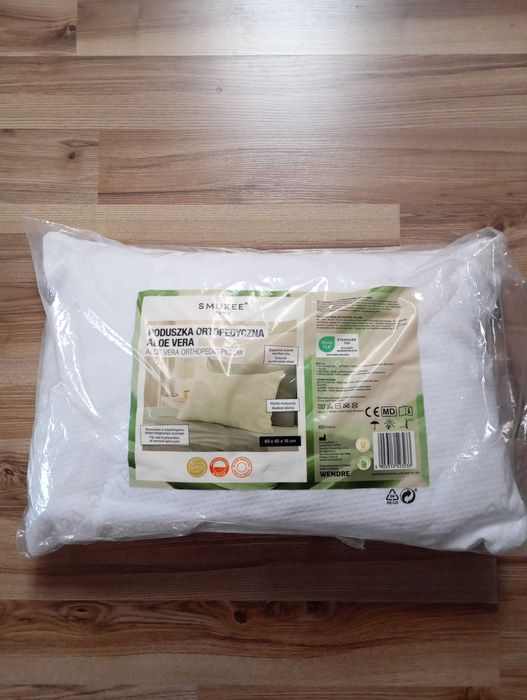 Poduszka ortopedyczna Aloe Vera 60x40x16