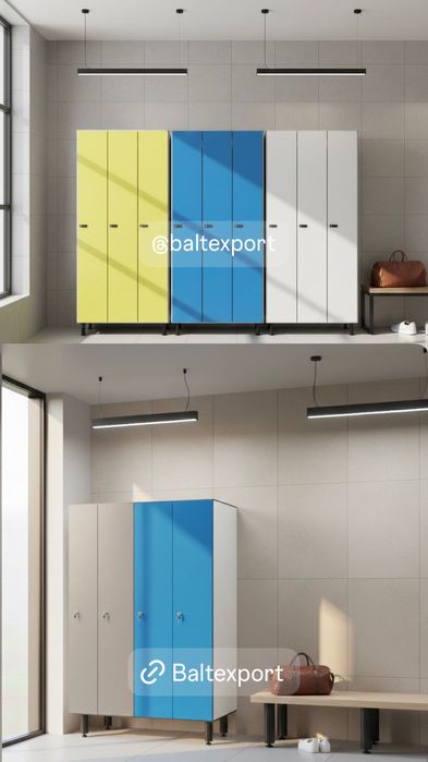 Vestiários em Fenólico Balneário Ginasio indústria Escolas Novo