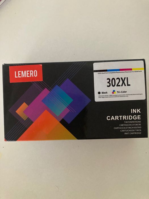 Cartuchos HP XL modelo 302 selados