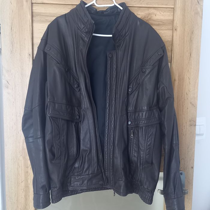 Skórzana męska kurtka