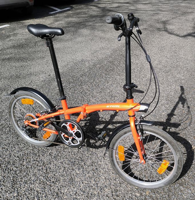 Bicicleta dobrável B'Twin Tilt 120 - Como Nova