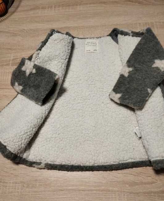 Słodka zimowa kurtka