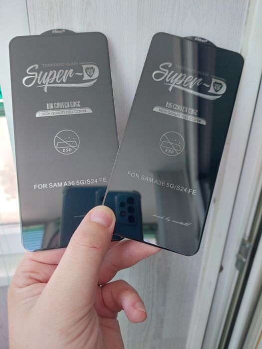 Захисне скло Super-D GLASS Mietubl  Samsung A36 A56 S24 Fe та інші.