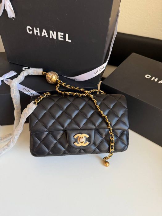 Сумка Chanel Classic рожева, біла, чорна, лавандова, жовта