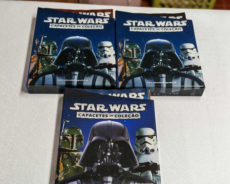 Coleção completa de capacetes Star Wars - Planeta DeAgostini