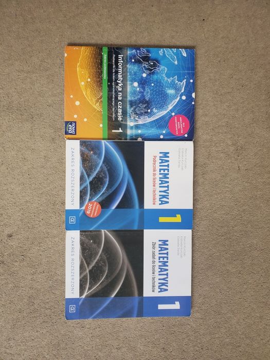 Podręczniki 1 klasa liceum/technikum