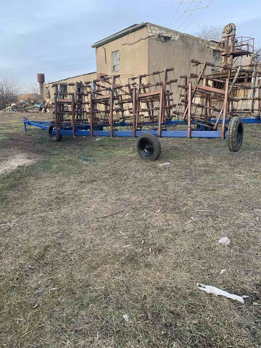 Пружинная борона