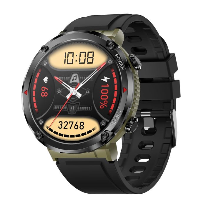 smartwatch gravity gt21-7 + czarny pasek silikonowy