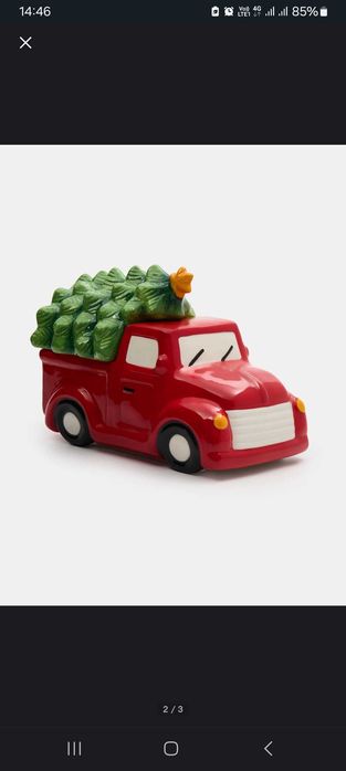 Кришка ялинка керамічна від машинки Sinsay