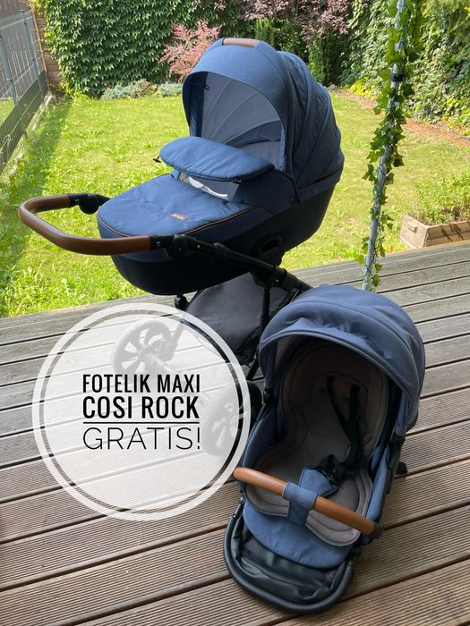 Wózek Tutis Viva Life + fotelik Maxi Cosi Rock