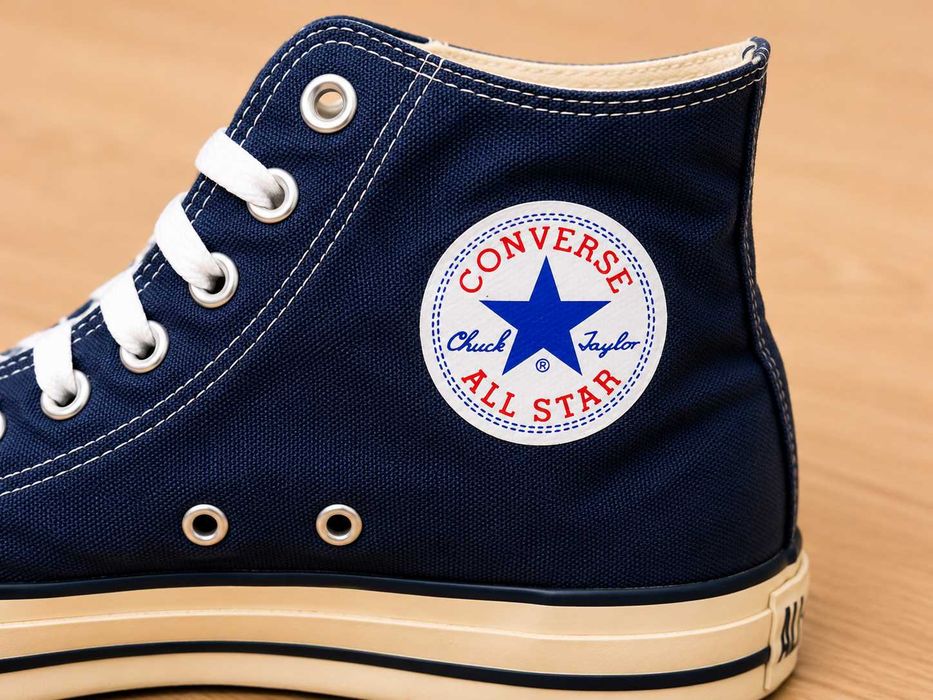 Ténis Converse Chuck Taylor All Star Cano Alto Azul Marinho – 36