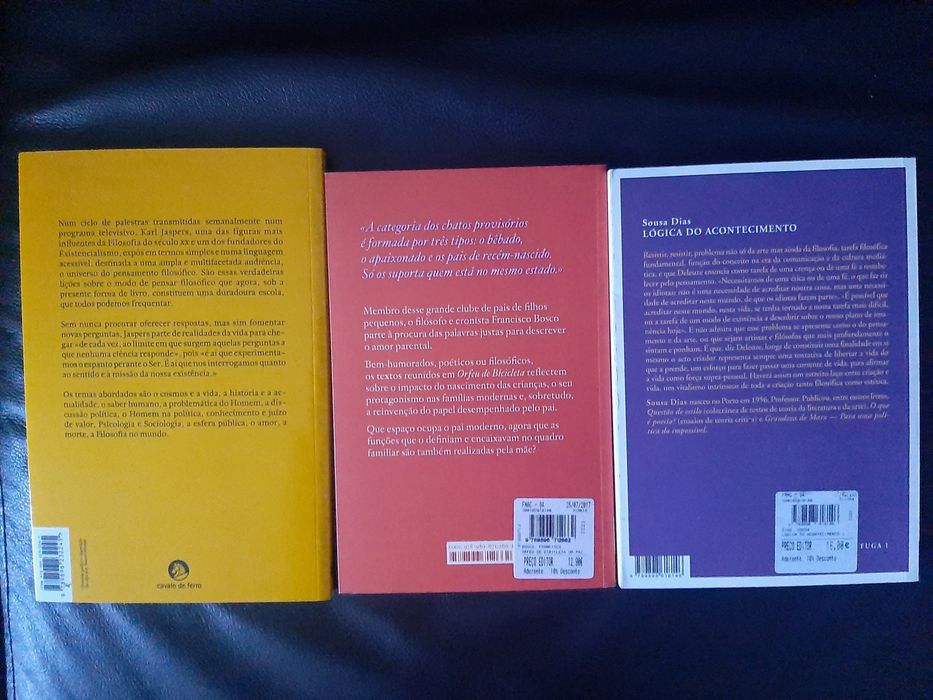 Sousa Dias lógica acontecimento Deleuze orfeu bicicleta Francisco Bosco Karl Jaspers pequena escola oensamento filosófico