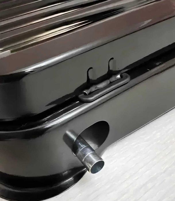 Плита газова настільна з кришкою от баллона на 2 конфорки кухонна