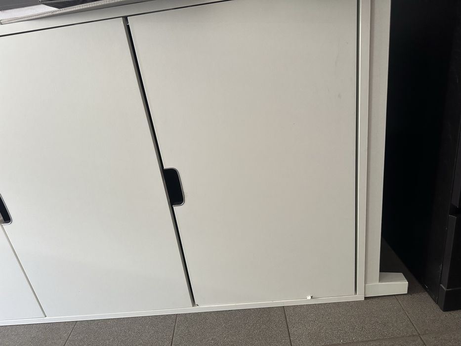 Szafka na buty, 3 przegrody, biała Ikea