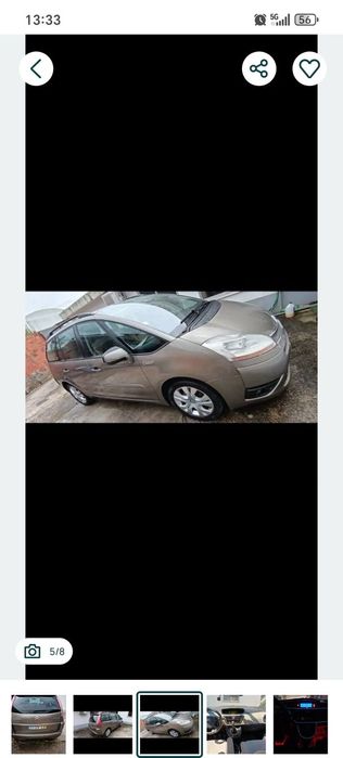 Citroën C4 Grand Picasso 1.6 HDi Exclusive RFM