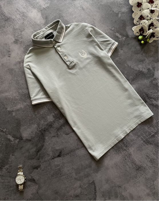 Поло футболка Emporio Armani EA7 мужская оригинал