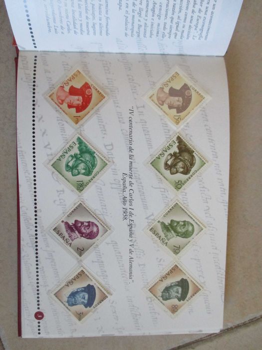 CARLOS V - V Centenario nascimento - Selos e Fdc varios paises - 2000