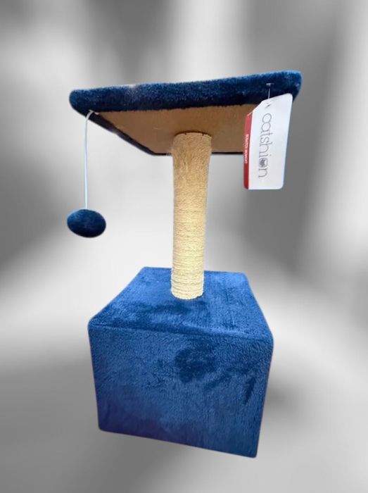 Arranhador para Gato Catshion com Toca, Plataforma e Poste em Sisal