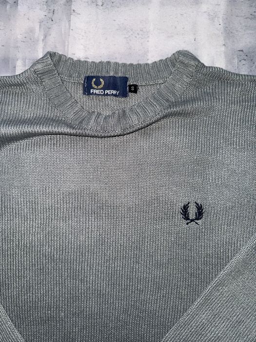 Вязанный свитер Fred Perry