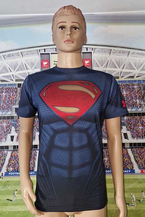 Superman Under Armour koszulka kompresyjna – termoaktywna size: XL-TG