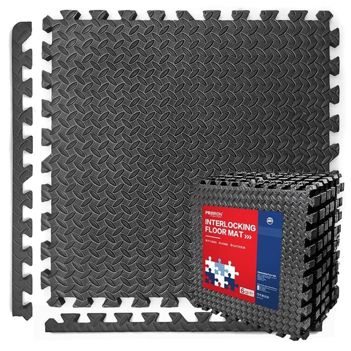Mata Ochronna na sprzęt fitness PROIRON Puzzle 6sz Gruba Pianka 2,16m2