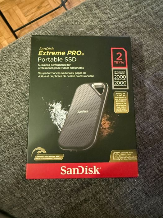 Dysk SSD 2 tb SanDisk szybki transfer