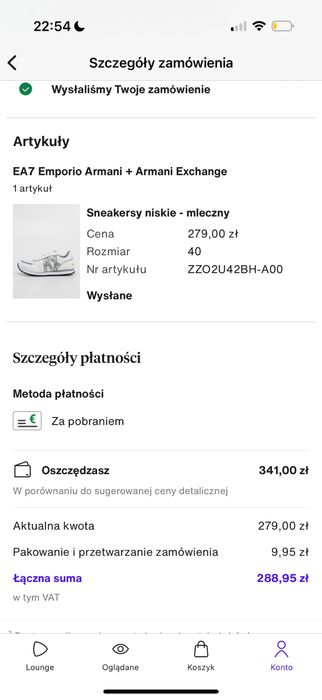 Nowe buty Emporio Armani Exchange EA7