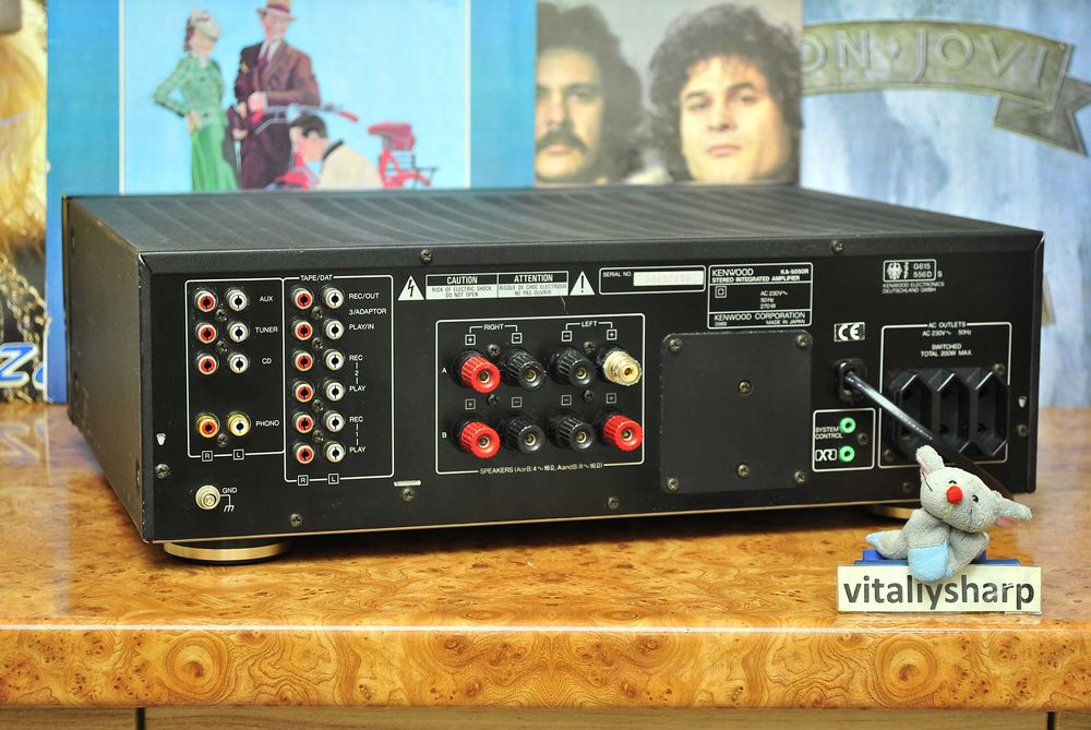 HI-END KENWOOD KA-5050R (130) MOS-FET - 95вт транзисторы MOS FET