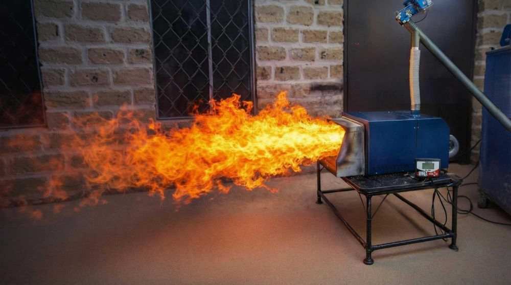 Пелетний пальник 20...1000 кВт, пальник металекс