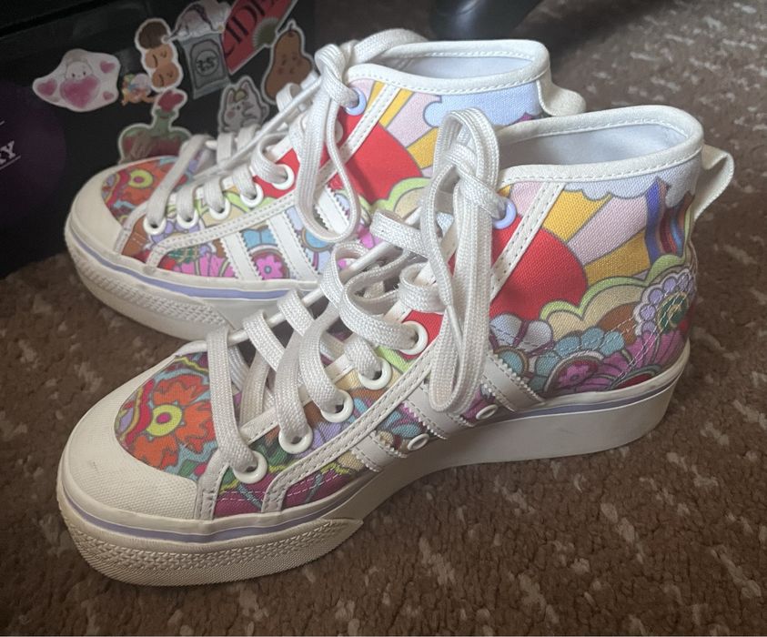 Buty adidas nizze kolorowe