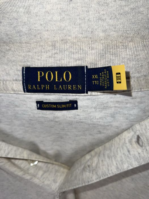 Polo Ralph Lauren Custom Slim Fit Polo футболка