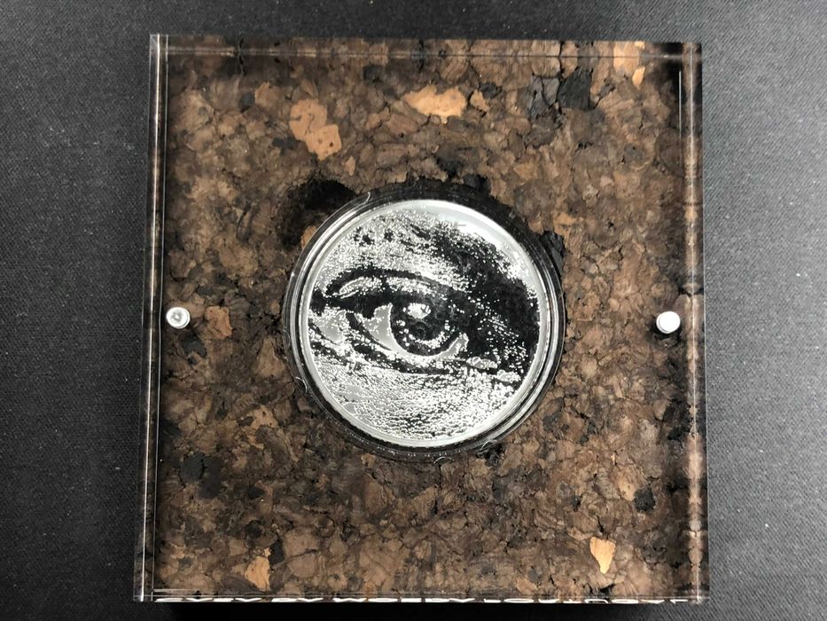 10 Euros 2021 Estojo Prata Proof Vhils