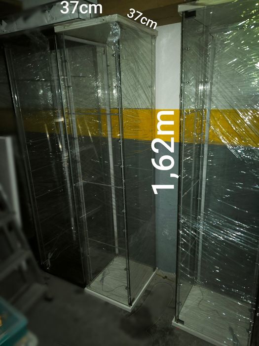 Lote 7 Vitrines IKEA DETOLF (Descontinuadas) + Extras + LED