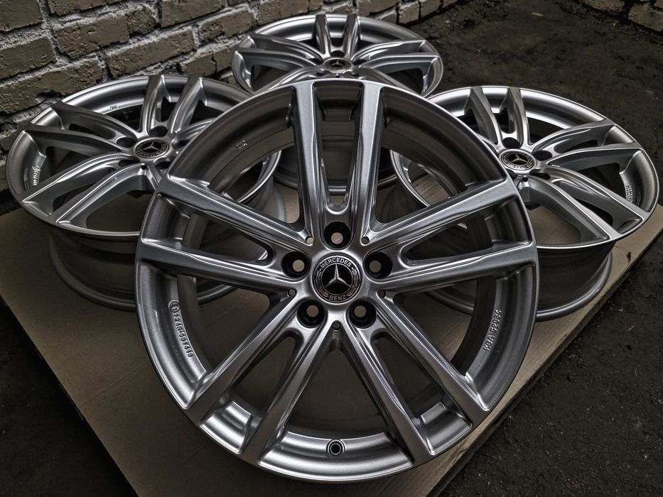 Нові R18 5x112 Mercedes-Benz | Original | Germany | Рідна фарба, ідеальний заводський стан, без нюансів | Преміум диски | Комплект / 4шт