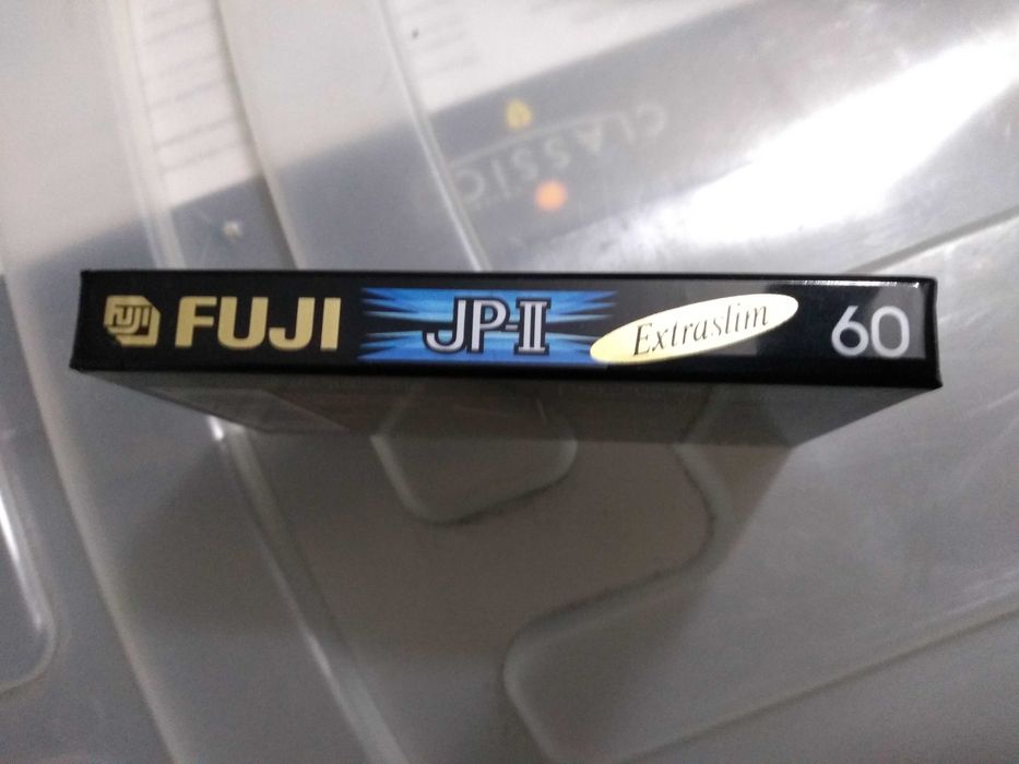 Cassetes de áudio FUJI JP-II 60 VINTAGE, NOVAS!