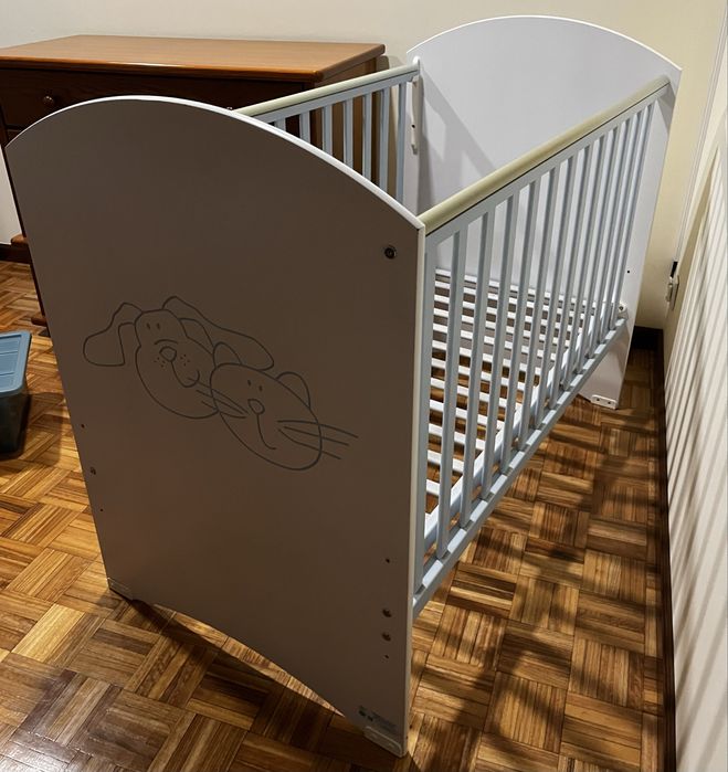 Cama bebe com colchao