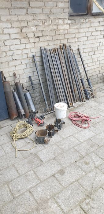 Wiertnica do kopania studni głębinowej , abisyńska